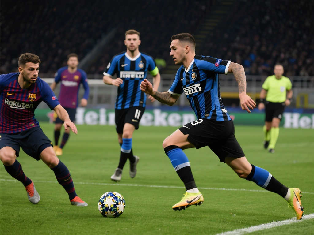 巴萨6球狂轰仍无缘晋级，国米上演欧冠史诗逆转