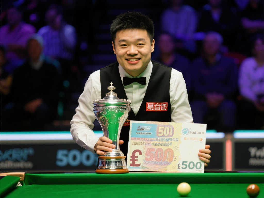 赵心童冲击冠军宝座:20万英镑奖金加世界前32席位,夺冠奖金飙至50万! 赵心童冲击冠军宝座:20万英镑奖金加世界前32席位,夺冠奖金飙至50万!